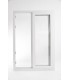 Porta Janela de Correr PVC Por Medida Vidro Duplo Aluplast - Por Medida
