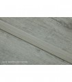 Perfil de Transição Aluminio Revestido Pinho Cinza 2,7m x 30mm