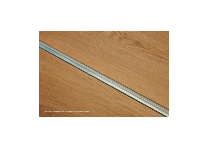 Perfil de Transição Aluminio Revestido Carvalho 2,7m x 30mm