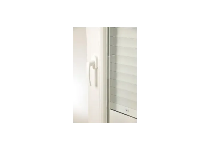 Porta Janela PVC Oscilobatente Por Medida com Estore Vidro Duplo Aluplast A+