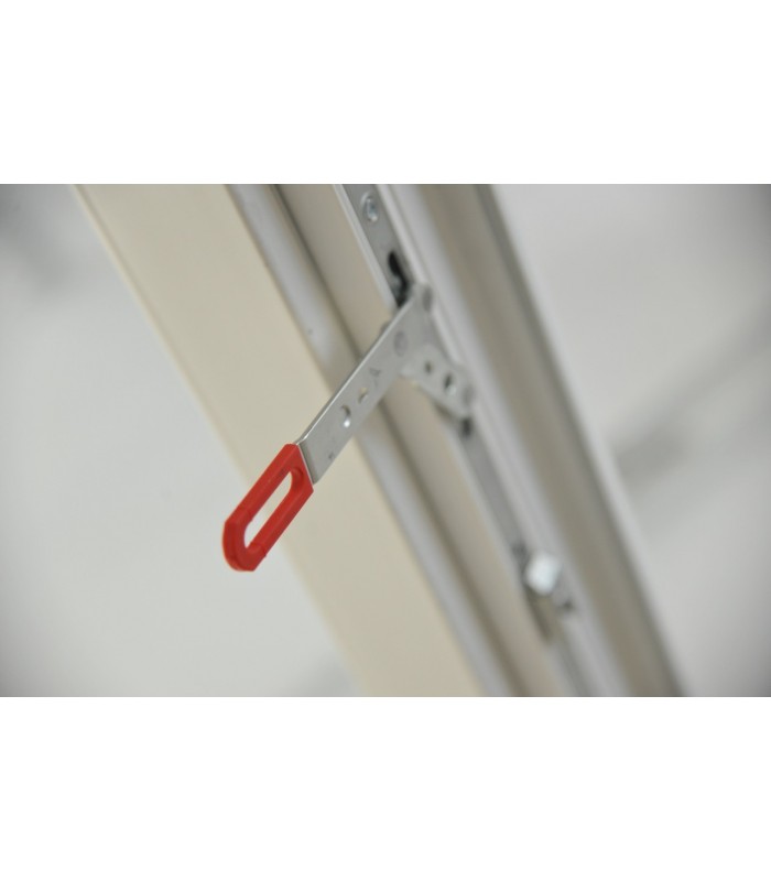 Porta Janela PVC Oscilobatente Por Medida com Estore Vidro Duplo Aluplast A+