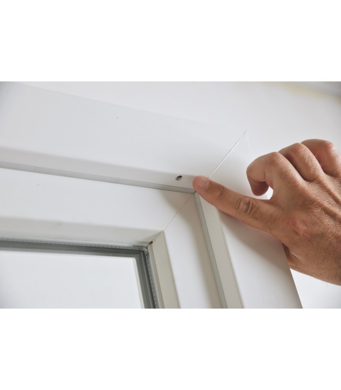 Porta Janela PVC Oscilobatente Por Medida com Estore Vidro Duplo Aluplast A+