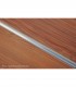 Perfil de Transição Aluminio Revestido Afizélia 2,7m x 30mm