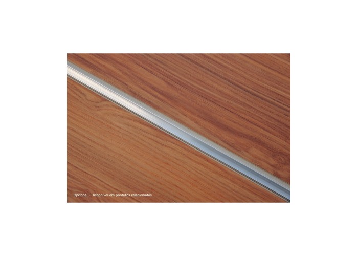 Perfil de Transição Aluminio Revestido Afizélia 2,7m x 30mm