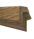 Perfis Cantoneira em Pinho 2400x22x5mm - Pack de 8