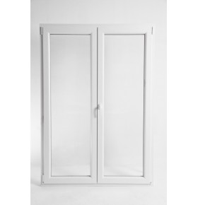 Porta Janela PVC Oscilobatente Por Medida Vidro Duplo Aluplast A+