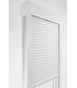 Janela oscilobatente de sacada em PVC Aluplast, com estore