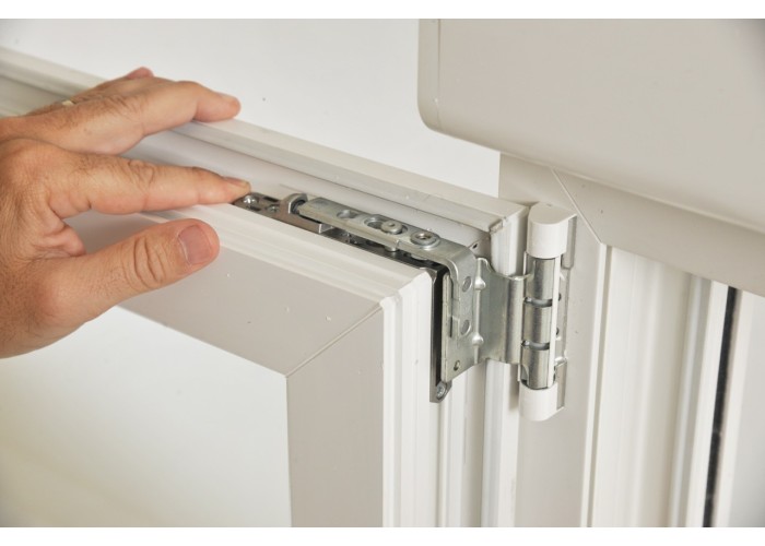 Porta Janela PVC Oscilobatente Por Medida Esquerda Vidro Duplo Aluplast A+