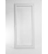 Janela oscilobatente de sacada em PVC Aluplast, sem estore