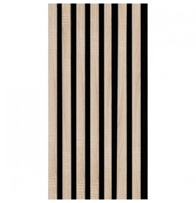 Revestimento Ripado Acústico Carvalho Decowall 260x30x1,8cm - 2 Unidades (1,56m²)