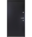 Porta Exterior Metal SMOOTH Antracite 98x208cm ESQUERDA