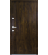 Porta Exterior Metal Smooth Nogueira 98x208cm Direita
