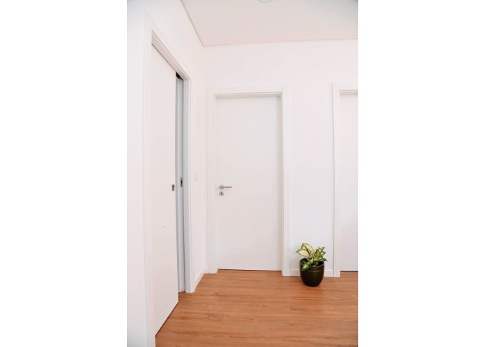 Porta interior com aro extensível Branco | Várias Medidas