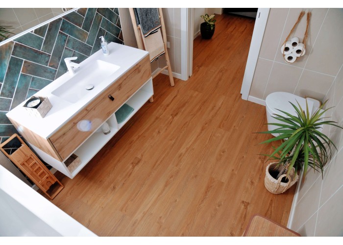 Pavimento Vinilico SPC Flutuante Carvalho Natural 6,5mm