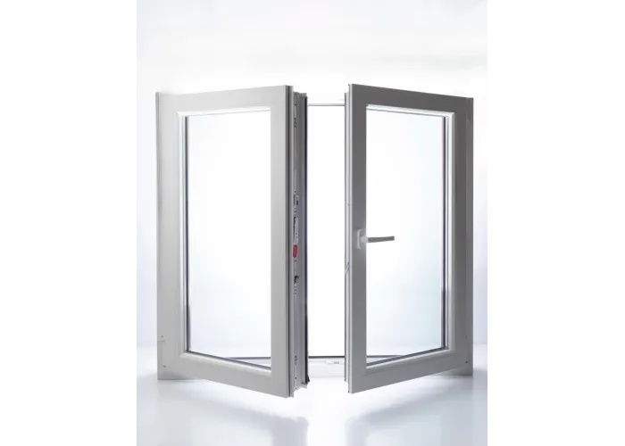 Janela PVC Oscilobatente Por Medida 2 Folhas Vidro Duplo ALUPLAST Classe A+