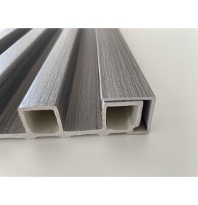 Cantoneira para Revestimento Ripado Carvalho Cinza - 1 Unidade