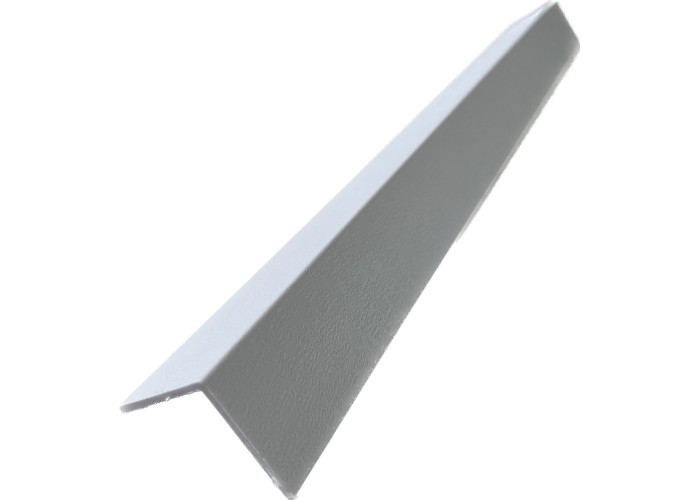 Cantoneira para Revestimento Ripado Branco Neve - 1 Unidade