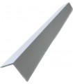 Cantoneira para Revestimento Ripado Branco Neve 290x2,2x2,2cm - 1 Unidade