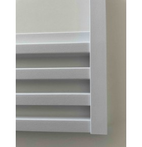 Cantoneira para Revestimento Ripado Branco Neve - 1 Unidade