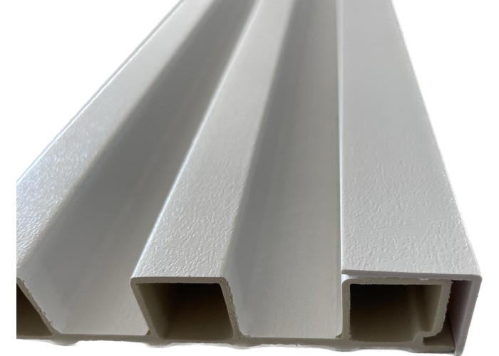 Cantoneira para Revestimento Ripado Branco Neve - 1 Unidade