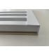 Cantoneira para Revestimento Ripado Branco Neve - 1 Unidade