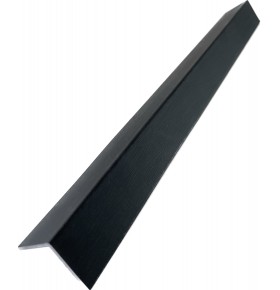 Cantoneira para Revestimento Ripado Carvalho Negro - 1 Unidade