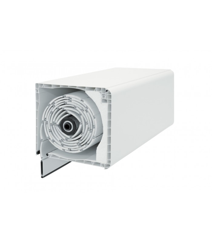 Janela PVC Oscilobatente Por Medida com Estore 2 Folhas Vidro Duplo Aluplast A+