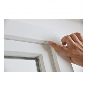 Janela PVC Oscilobatente Por Medida com Estore 2 Folhas Vidro Duplo Aluplast A+