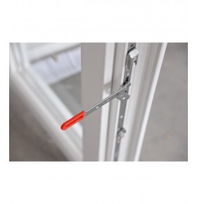 Janela PVC Oscilobatente Por Medida com Estore 2 Folhas Vidro Duplo Aluplast A+