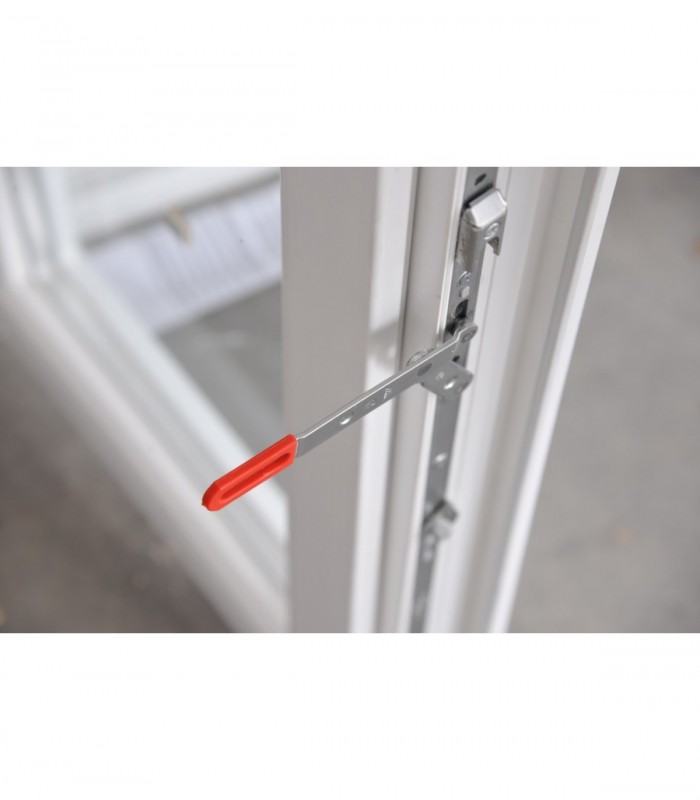 Janela PVC Oscilobatente Por Medida com Estore 2 Folhas Vidro Duplo Aluplast A+