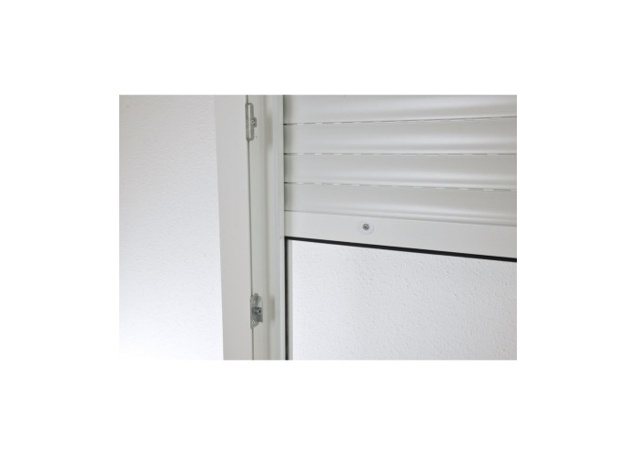 Janela PVC Oscilobatente Direita Por Medida com Estore Vidro Duplo Aluplast A+