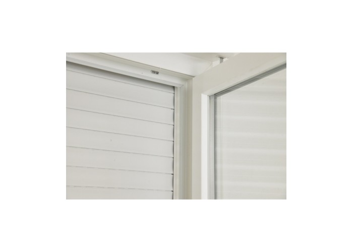 Janela PVC Oscilobatente Direita Por Medida com Estore Vidro Duplo Aluplast A+