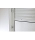 Janela PVC Oscilobatente Esquerda Por Medida com Estore Vidro Duplo Aluplast A+