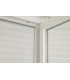 Janela PVC Oscilobatente Esquerda Por Medida com Estore Vidro Duplo Aluplast A+