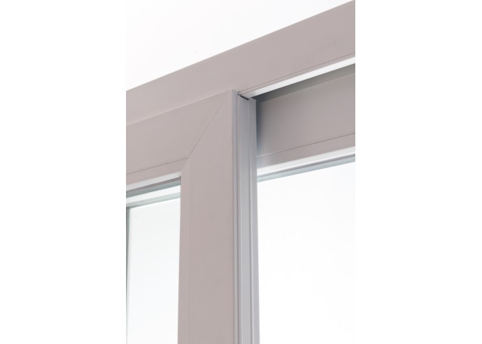 Janela de Correr PVC Por Medida com Estore 2 Folhas Vidro Duplo Aluplast A+