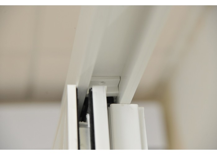 Janela de Correr PVC Por Medida com Estore 2 Folhas Vidro Duplo Aluplast A+
