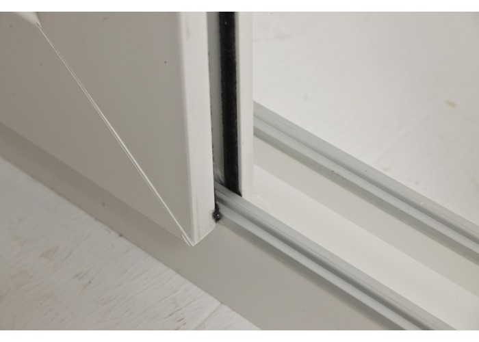 Janela de Correr PVC Por Medida com Estore 2 Folhas Vidro Duplo Aluplast A+