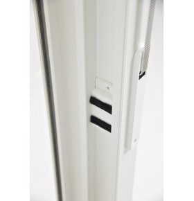 Janela de Correr PVC Por Medida com Estore 2 Folhas Vidro Duplo Aluplast A+