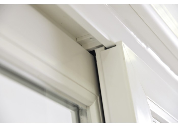 Janela de Correr PVC Por Medida com Estore 2 Folhas Vidro Duplo Aluplast A+