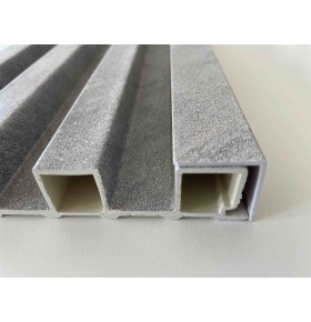 Cantoneira para Revestimento Ripado Prateado - 1 Unidade