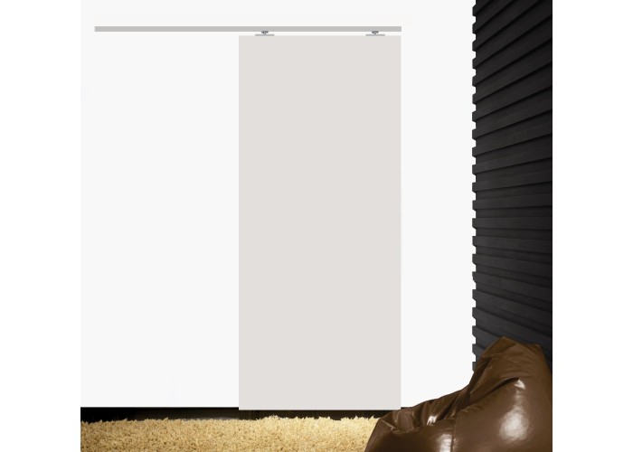 Porta de Correr 240x100cm com Primário e Ferragens