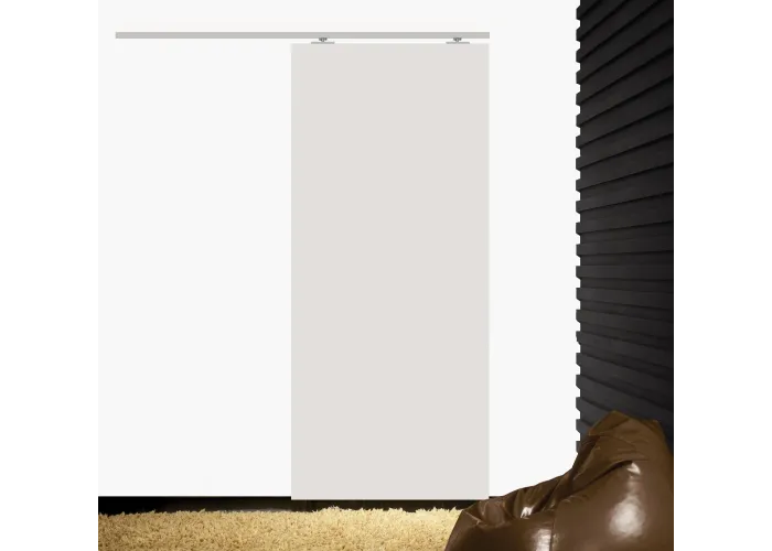 Porta de Correr 240x100cm com Primário e Ferragens