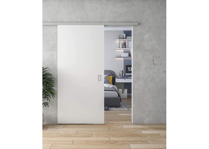Porta de Correr 240x100cm com Primário e Ferragens