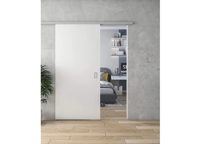 Porta de Correr 240x100cm com Primário e Ferragens