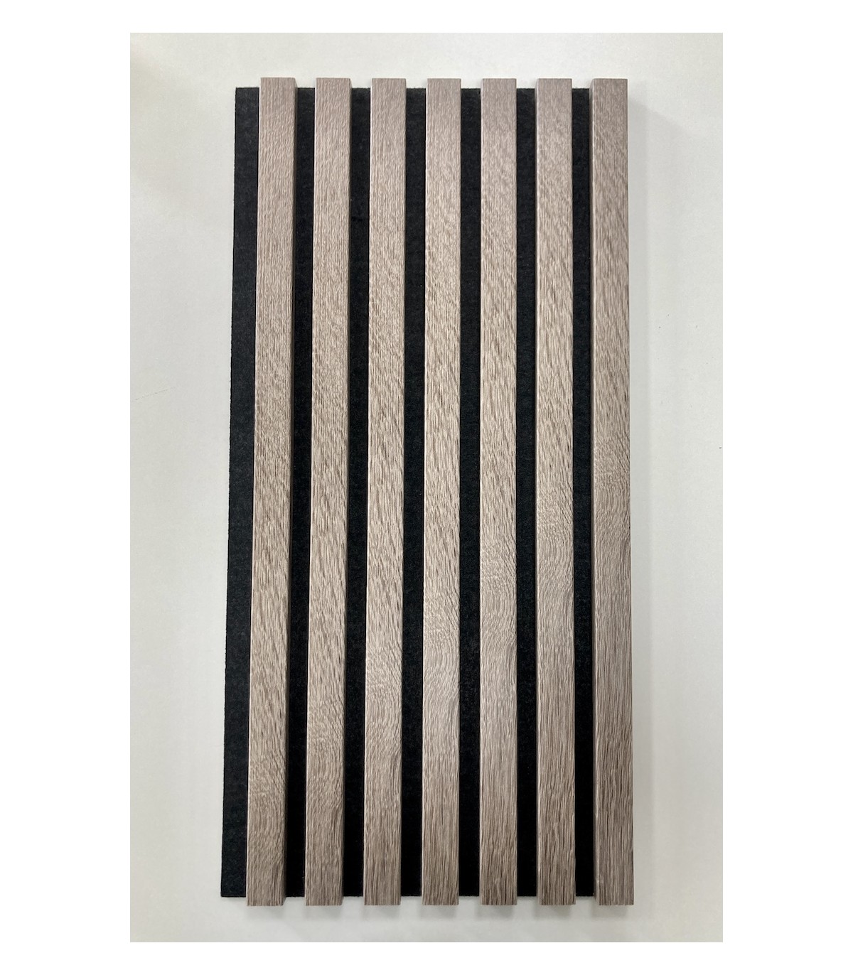 Revestimento Ripado Acústico Cinza