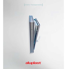 Janela PVC 60x80 cm Oscilobatente vidro duplo | Aluplast A+