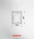 Janela PVC 60x80 cm Oscilobatente vidro duplo | Aluplast A+