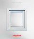 Janela PVC 60×80 cm Oscilobatente vidro duplo | Aluplast A+