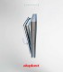 Janela PVC 50×50 cm Oscilobatente vidro duplo fosco | Aluplast A+