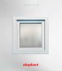Janela PVC 60×70 cm Oscilobatente vidro duplo fosco | Aluplast A+